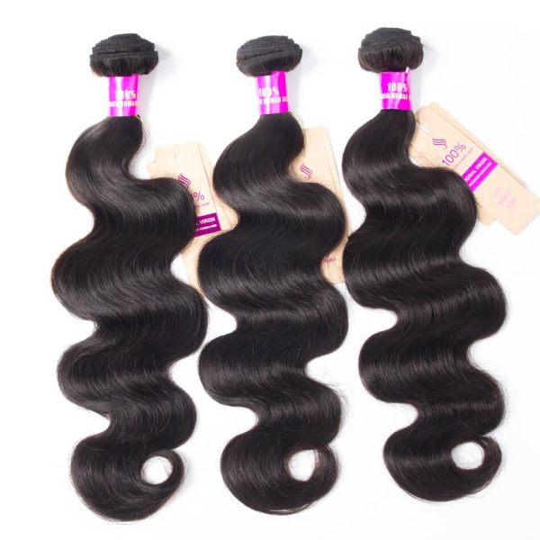 Body Wave 12A Grade Virgin Hair 3 Bundles Body Wave Human Hair Weave