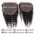 3 Bundles Brazilian Deep Wave Virgin Hair With HD Lace Closure