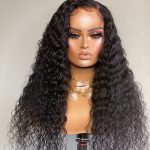 HD Deep Wave Lace Closure Wig | 6x6 Lace Human Hair Wig