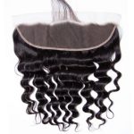 Brazilian Loose Deep Hair 13*4 Lace Frontal With Baby Hair Free Part