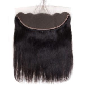 Brazilian Straight Hair 13*4 Lace Frontal With Baby Hair Free Part
