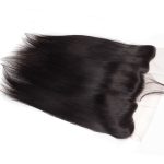 Straight Human Hair 4 Bundles With 13x4 HD Lace Frontal