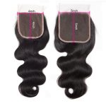 5x5 Body Wave Lace Closure Brazilian Virgin Hair