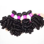 Funmi Hair 3 Bundles with 13x4 HD Lace Frontal Ear to Ear Lace Frontal Closure with Bundles