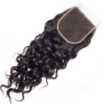 Water Wave Hair 4 Bundles With 4x4 HD Lace Closure High Quality Brazilian Virgin Hair Extensions With Closure