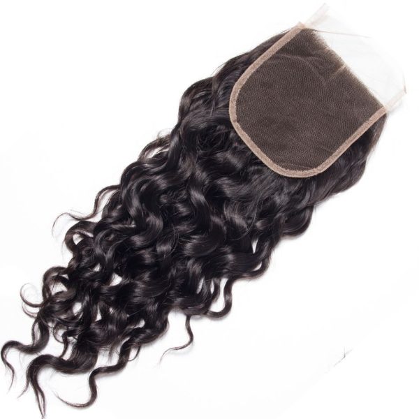 Water Wave 4x4 Lace Closure Wet and Wavy Closure