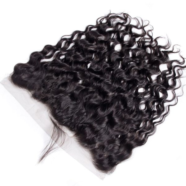 Water Wave 4 Bundles With Brazilian Hair 13x4 HD Lace Frontal