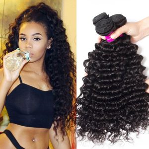 Deep Wave Virgin Hair 3 Bundles