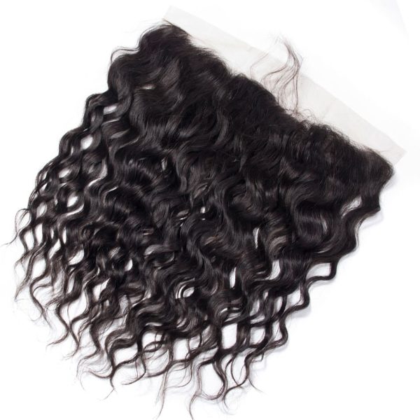 Water Wave Hair 13*4 Lace Frontal With Baby Hair Free Part Ear to Ear Lace Frontal