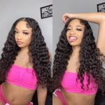 5x5 HD Lace Water Wave Undetectable Lace Closure Wig