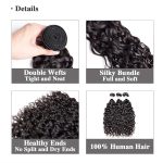 10A Water Wave Virgin Hair 3Bundles Brazilian Human Hair Extension 10-30 inches