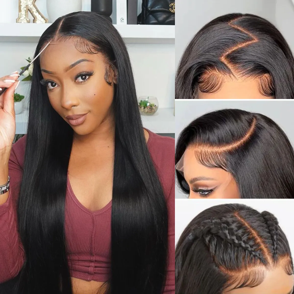 Parting Max 9??6 Lace Ready To Go Straight Wig Pre-Everything Glueless Wig Beginner Friendly