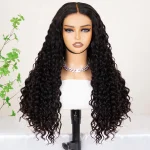 Parting Max 9??6 Lace Wig Water Wave Glueless Wig Pre-Bleached Knots Pre-Cut HD Lace Wig