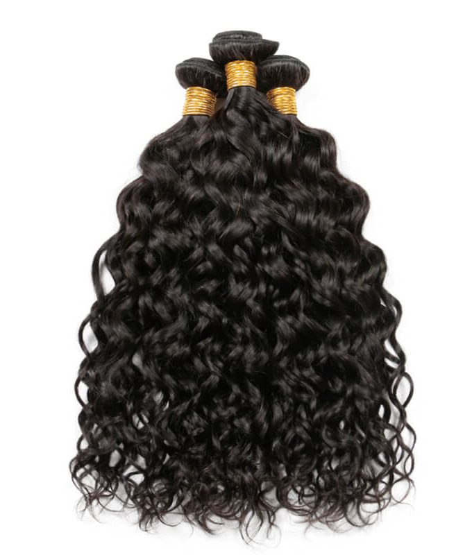 10A Grade 100% Human Virgin Hair unprocessed Water Wave Hair 3 Bundles Deal