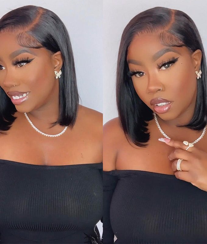 Ultra Full Undetectable 5x5 HD Lace Side Part Bob Wig 100% Human Hair | Classic & Chic