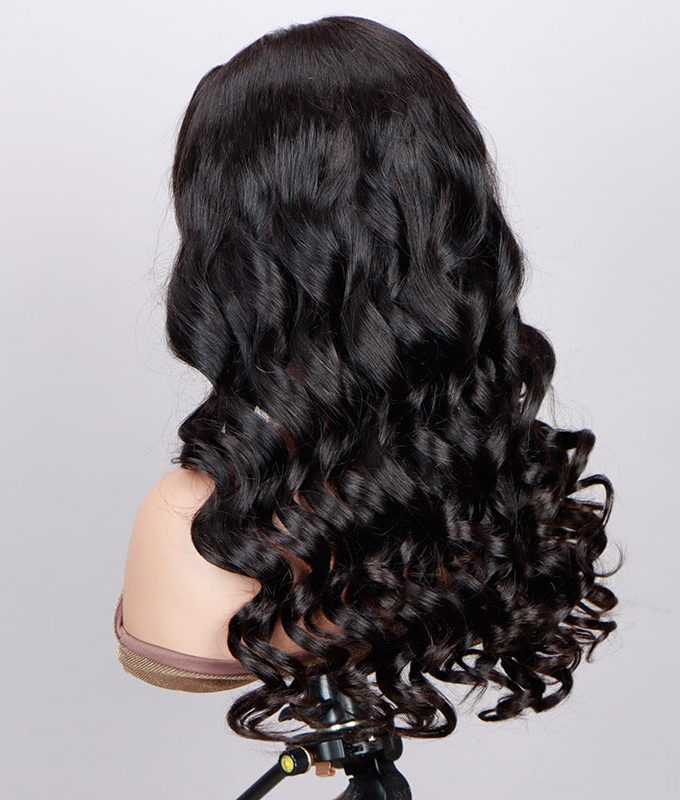 Long Body Wave 5x5 HD Lace Closure Wigs Real Virgin Human Hair Mid Part Glueless Wig