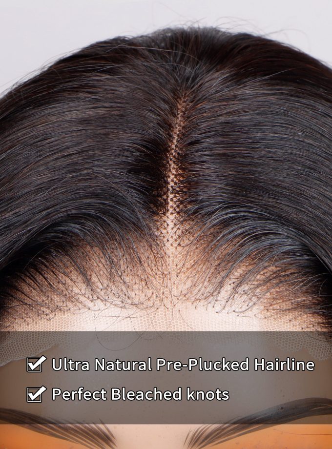 13x4.5 Full Frontal Wig Loose Body Wave HD Lace Wig 100% Human Hair Ultra Natural Pre Plucked Hairline