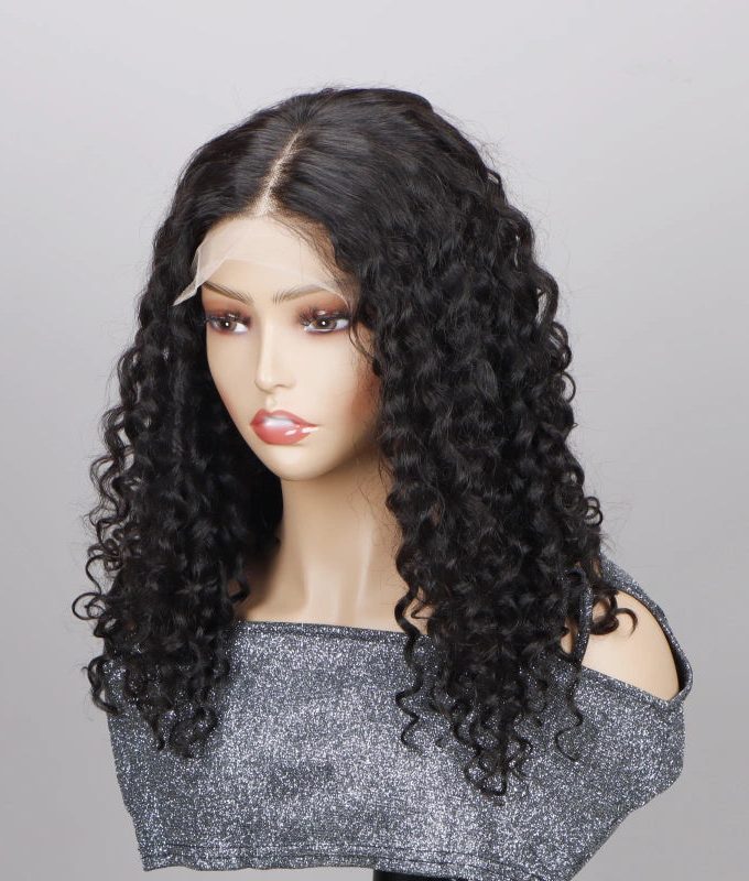 Loose Wave Wig 5x5 HD Lace Wig Bouncy Loose Curl Wear and Go Glueless Human Hair Wigs