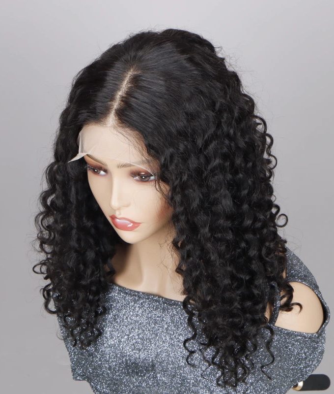 Loose Wave Wig 5x5 HD Lace Wig Bouncy Loose Curl Wear and Go Glueless Human Hair Wigs