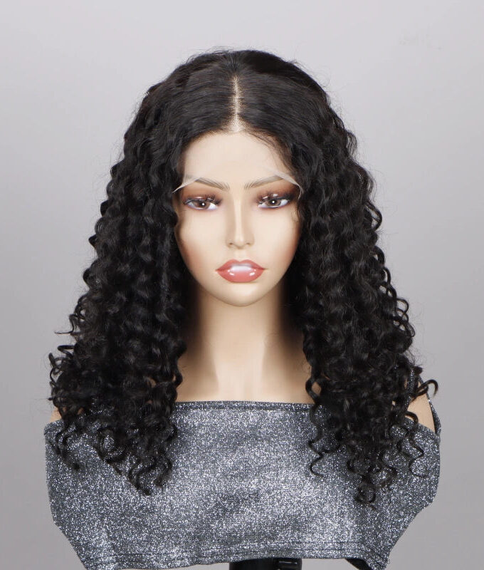 Loose Wave Wig 5x5 HD Lace Wig Bouncy Loose Curl Wear and Go Glueless Human Hair Wigs