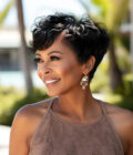 US DOMESTIC SHIPPING | Custom Edgy Pixie Cuts Wig With Natural Wave Bangs Glueless Human Hair Wigs For Mom