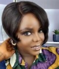 Executive Chic: Natural Black Pixie Cut Wig Mature Boss Style Glueless Design 5x5 HD Lace Short Human Hair Wig