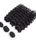 10A Grade 100% Human Virgin Hair unprocessed Deep Wave 3 Bundles Deal