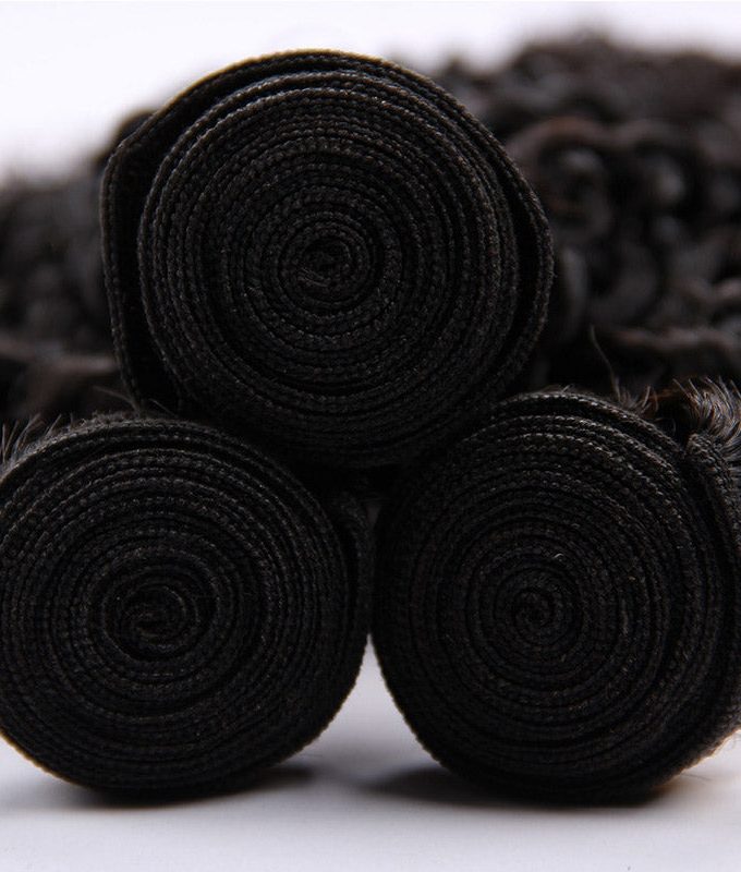 10A Grade 100% Human Virgin Hair unprocessed Jerry Curly 3 Bundles Deal