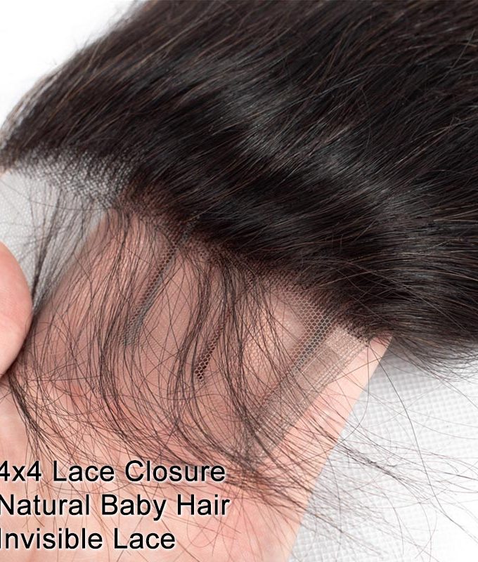 Ombre Brown Straight Hair Bundles With Frontal Closure Brazilian Virgin Remy Human Hair 3 Tone T1B/4/30 Color|Flash Sale