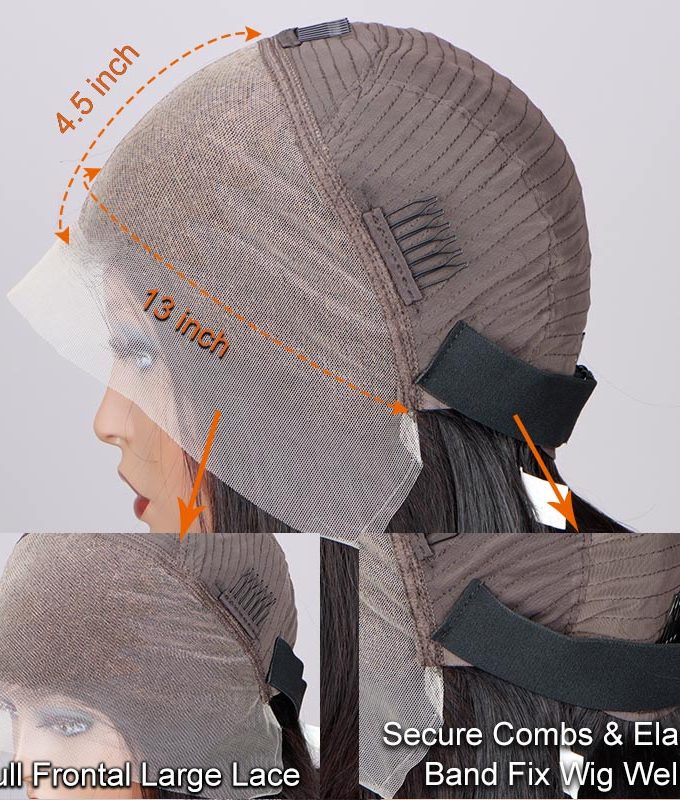 Barbie Blonde Straight Bob HD Lace 13x4 Frontal Human Hair Glueless Wig Pre-Plucked and Bleached Knots