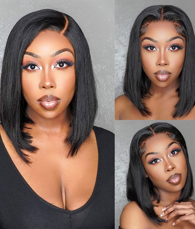 Ultra Full Undetectable 5x5 HD Lace Side Part Bob Wig 100% Human Hair | Classic & Chic