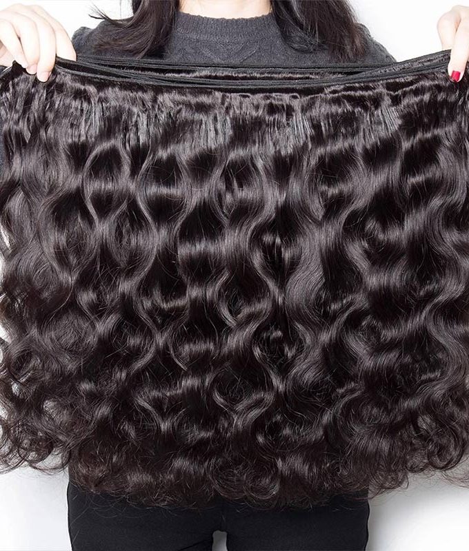 Body Wave Bundles with Closure 10A Grade 100% Human Virgin Hair Brazilian Hair Weave