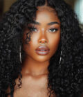 13x4.5 Full Frontal Wig Jerry Curly Hair HD Lace Human Hair Wigs Pre Plucked & Bleached