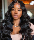 Stunning Body Wave Wig 13x4.5 HD Lace Frontal Wig Glueless Human Hair Wigs 180% Density