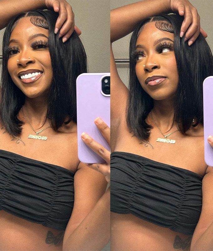 Ultra Full Undetectable 5x5 HD Lace Side Part Bob Wig 100% Human Hair | Classic & Chic