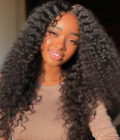 Jerry Curly Wigs 13x4.5 HD Lace Full Frontal Wig Real Human Hair Wigs