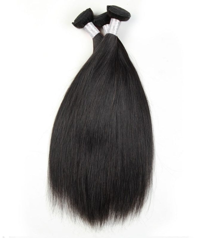 Straight Hair Weave Bundles 10A Grade 100% Human Virgin Hair