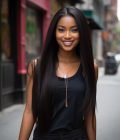 Straight Hair Weave Bundles 10A Grade 100% Human Virgin Hair