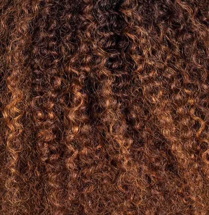 3 IN 1 HALF WIG Amber Flow Curly Side Part Pre-Styled Half Wig Flip Over Draw-strings Wig