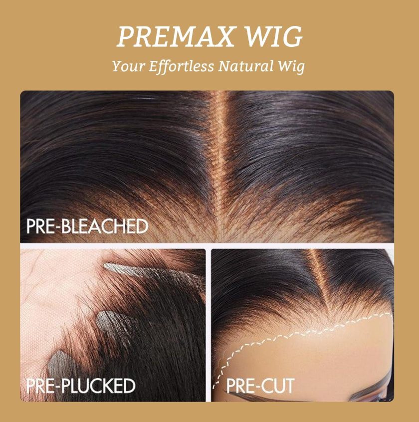 13x4 Pre-Max Pre-Cut Transparent/HD Lace Front Kinky Curly Pre-Everything Wig - Image 6