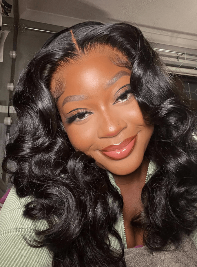 13x4 Pre-Max Pre-Cut Transparent/HD Lace Front Ocean Wave Pre-Everything Wig