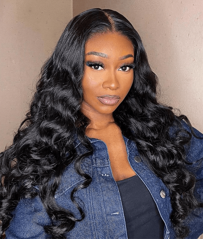 13x4 Pre-Max Pre-Cut Transparent/HD Lace Front Ocean Wave Pre-Everything Wig