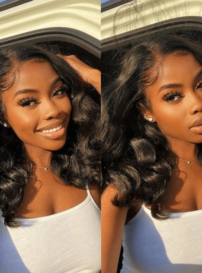 13x4 Pre-Max Pre-Cut Transparent/HD Lace Front Ocean Wave Pre-Everything Wig