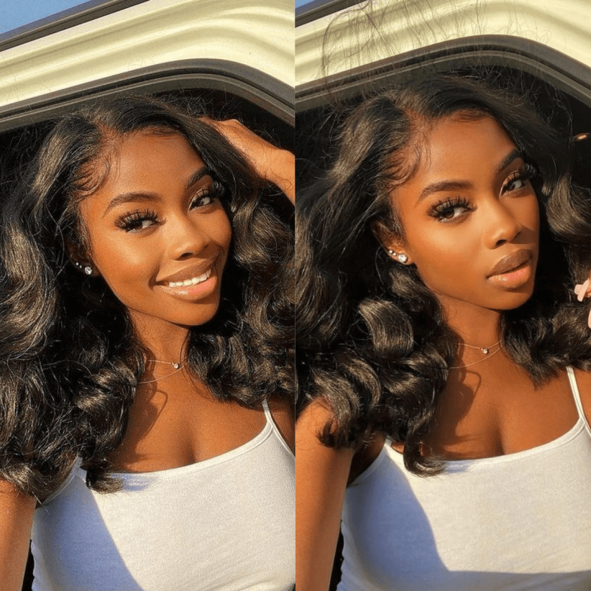 13x4 Pre-Max Pre-Cut Transparent/HD Lace Front Ocean Wave Pre-Everything Wig