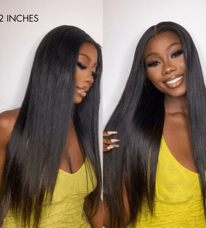 13x4 Pre-Max Pre-Cut Transparent/HD Lace Front Silky Straight Pre-Everything Wig