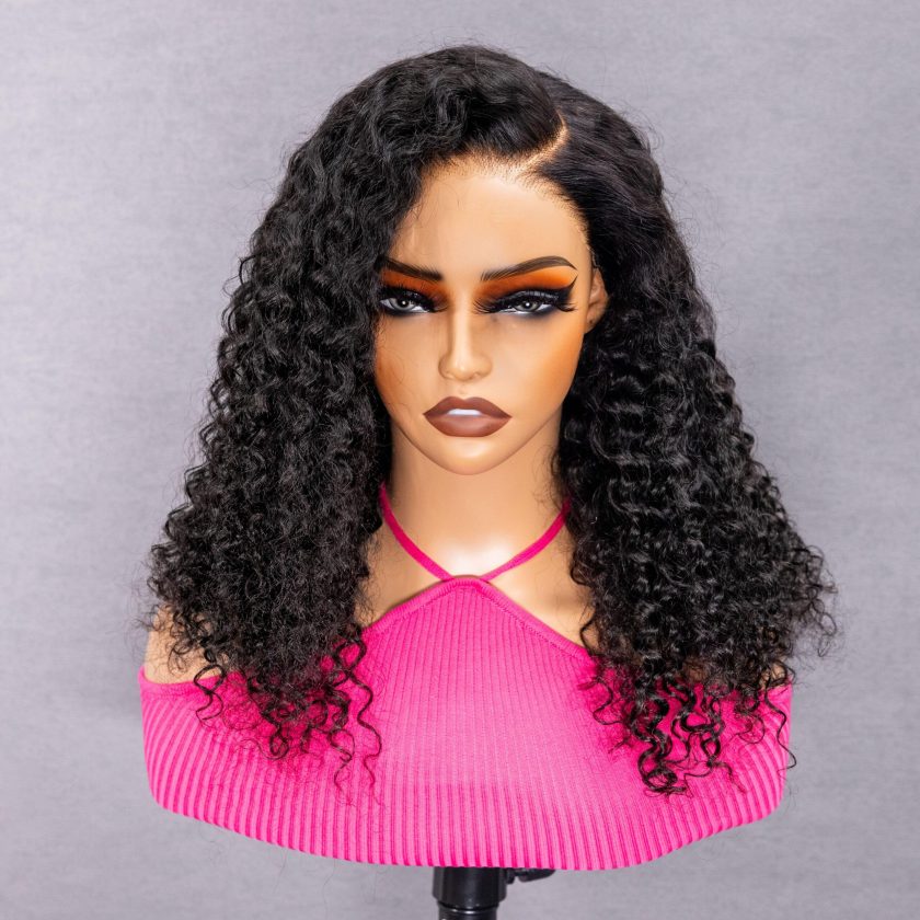 13x4 Pre-Max Pre-Cut Transparent/HD Lace Front Water Wave Pre-Everything Wig - Image 5