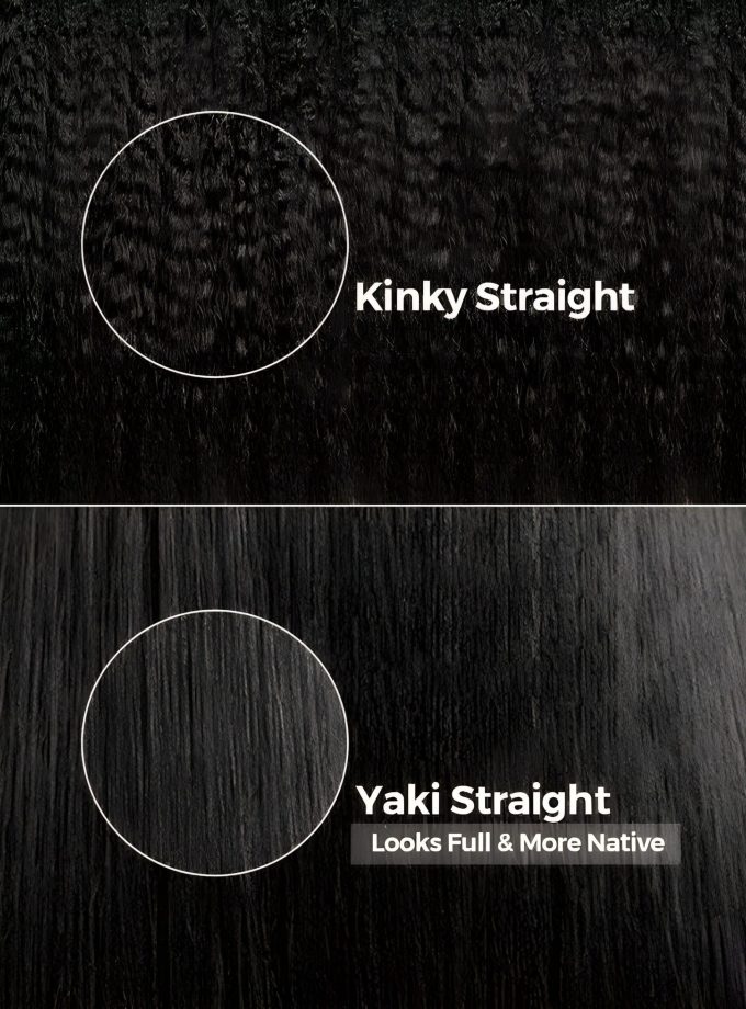 13x4 Pre-Max Pre-Cut Transparent/HD Lace Front Yaki Straight Pre-Everything Wig