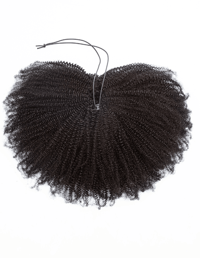 3 IN 1 HALF WIG Afro Curly Half Wig Seamless Flip Over Wig