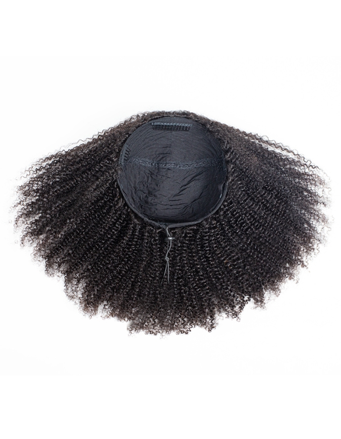 3 IN 1 HALF WIG Afro Kinky Curly Half Wig Seamless Flip Over Wig