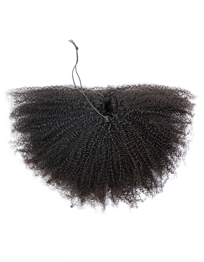 3 IN 1 HALF WIG Afro Kinky Curly Half Wig Seamless Flip Over Wig